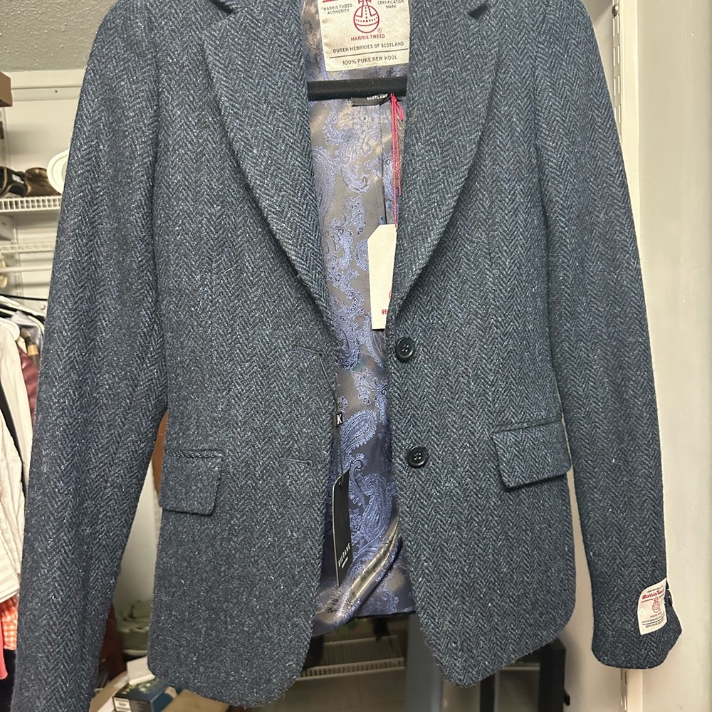 Elegant Blue Kiltane Scotland Blazer